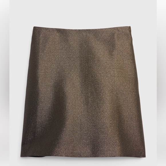 COPY - COPY - Gap metallic jacquard mini skirt - Picture 3 of 3